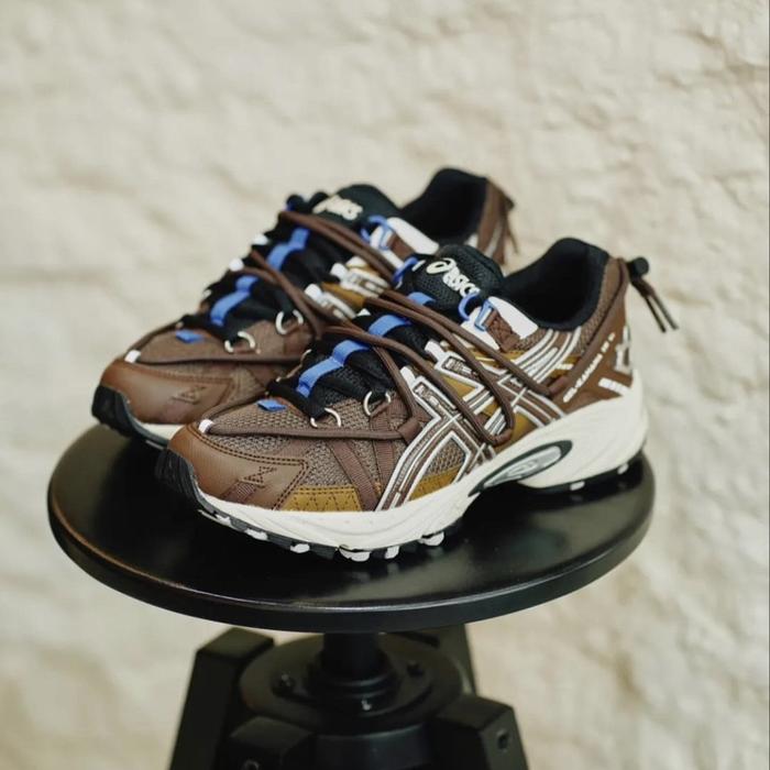 Jual Asics Gel Kahana Trail V2 Mocha Brown Beige 38-40 Kota