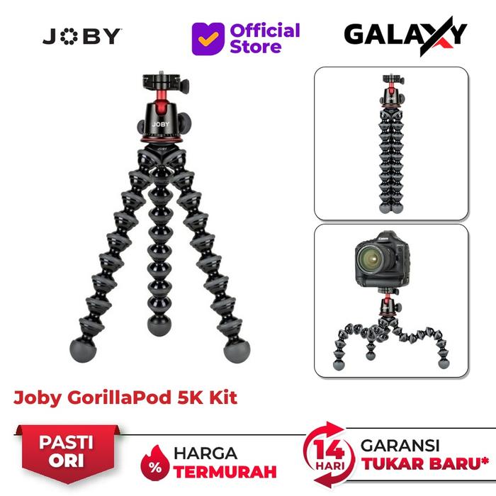 Promo Tripod Joby GorillaPod 5K Kit Cicil 0% 3x Kota Tangerang