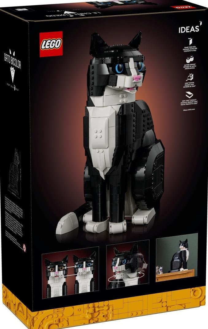 Gambar Lego Ideas 21349 Tuxedo Cat Spiders67 dari Melody Seller undefined Tokopedia
