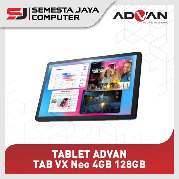 Gambar Tablet Advan TAB VX Neo Tablet 4GB 128GB 10.1”IPS dari Semesta Jaya Computer undefined Tokopedia