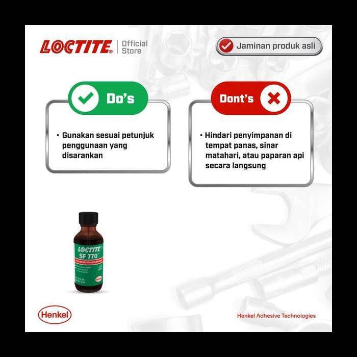 Gambar PREMIUM! HENKEL LOCTITE SF 770 PRIMER LEM INSTAN CYANOACRYLATE TWIN PACK PREMIUM! dari besitumpul undefined Tokopedia