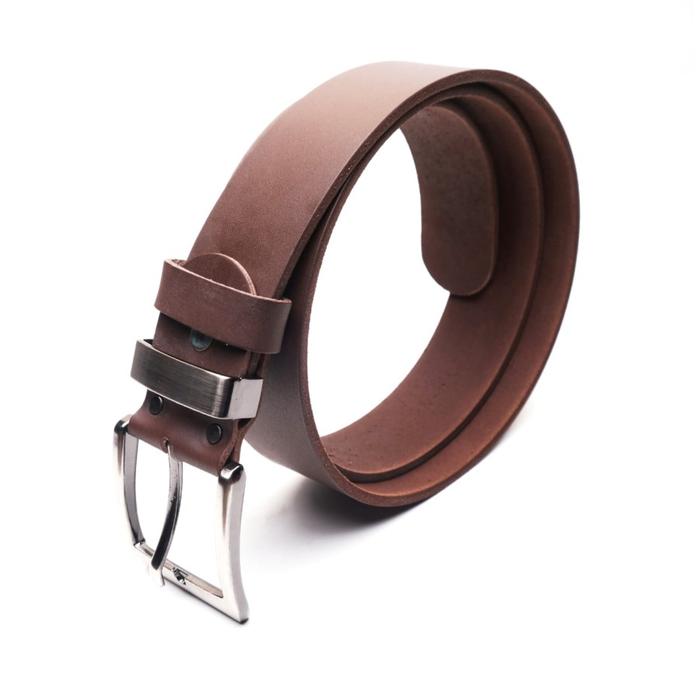 Gambar Rexs Belt - Ikat Pinggang Kulit Asli Hitam Coklat Sabuk Kulit Full Up Gesper Kulit Leather Belt | Pria Wanita - Cokelat dari Rexs Official undefined Tokopedia