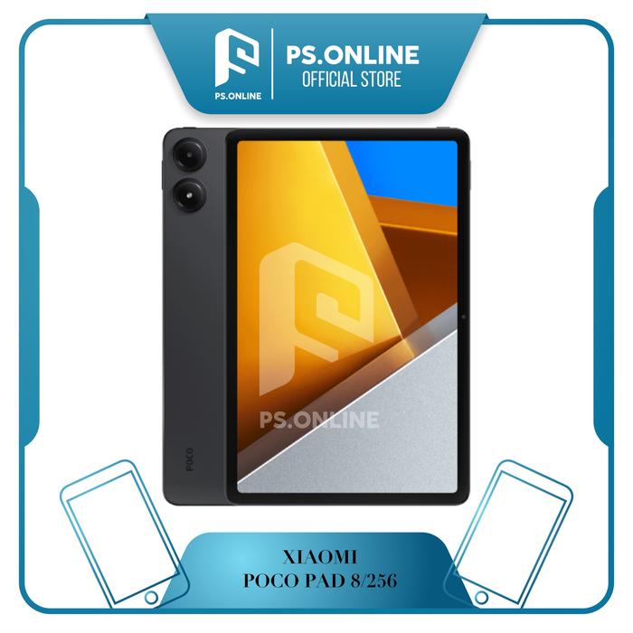 Gambar Xiaomi POCO Pad 8/256 GB Snapdragon 7s Gen 2 Garansi Resmi - Grey dari PS.ONLINE STORE undefined Tokopedia