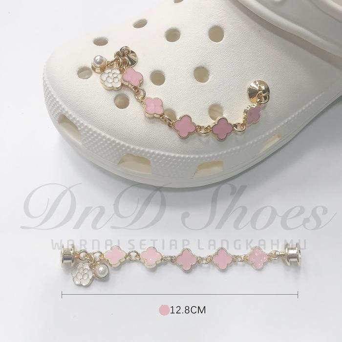 Gambar Aksesoris Charms Mewah Aksesoris Pin Sandal  - Rantai - Rantai Pink dari Cimil DND undefined Tokopedia