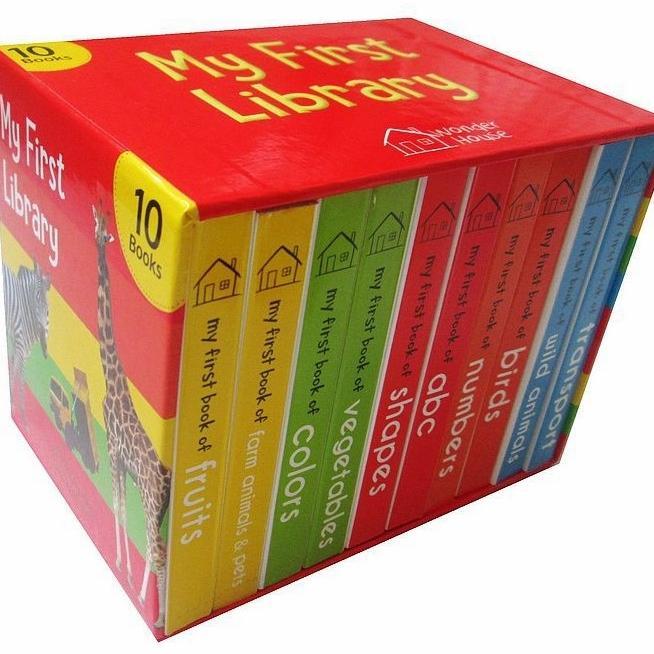 Gambar original My first library early childhood education 10 books dari Taniya-books undefined Tokopedia