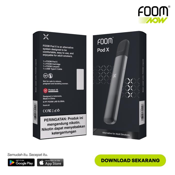 Gambar Foom Pod X - Device [All Colour] - SPACE GRAY dari FOOM LAB GLOBAL undefined Tokopedia