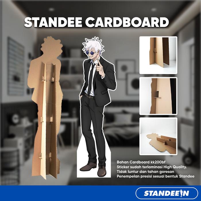 Gambar Standee Anime Gojo Anime Standee Figure Jujutsu Kaisen Gojo - Cardboard dari Standeein undefined Tokopedia