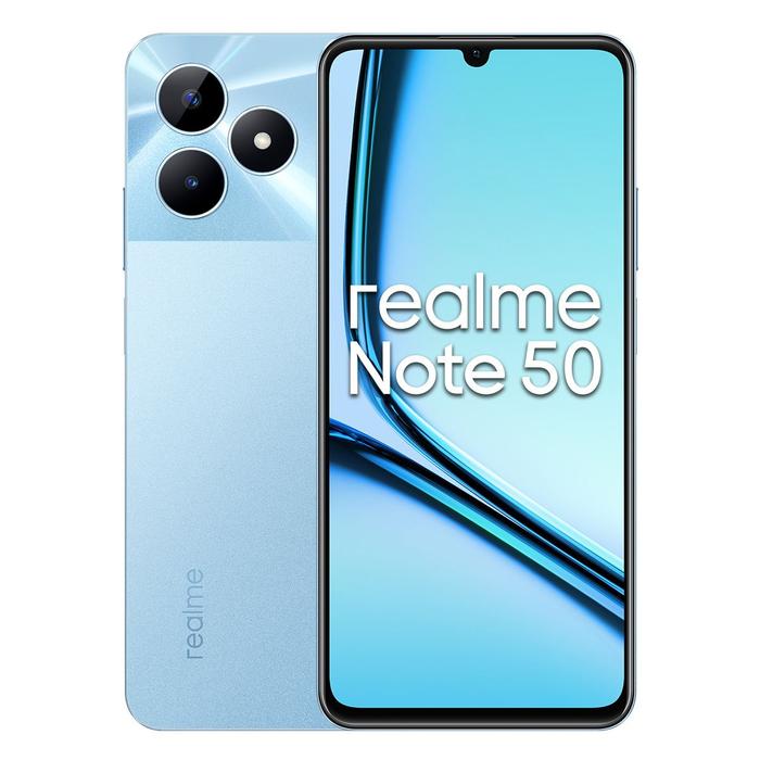 Gambar Realme Note 50 4/64 gb Garansi Resmi - Biru, 4/128 gb dari RnR Jaya undefined Tokopedia