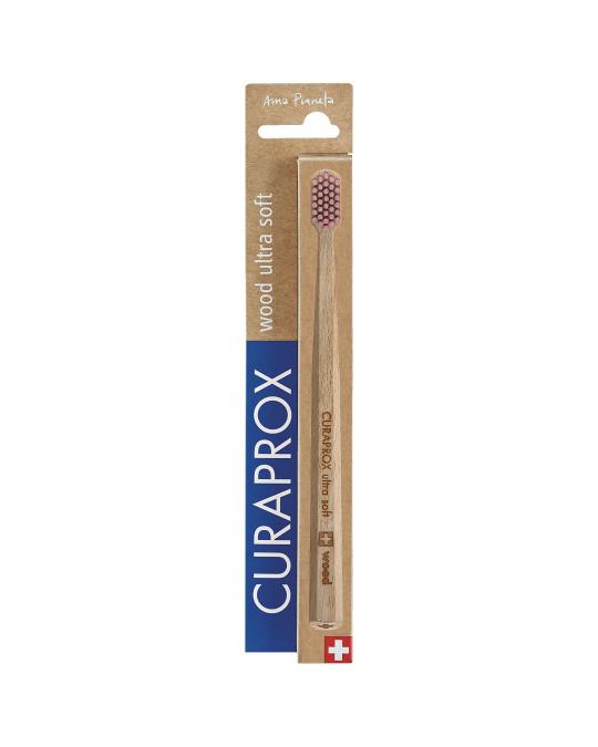 Gambar CURAPROX Toothbrush Wood Ultra Soft ( Sikat Gigi Dewasa ) - PINK dari Jolie Bee Baby undefined Tokopedia