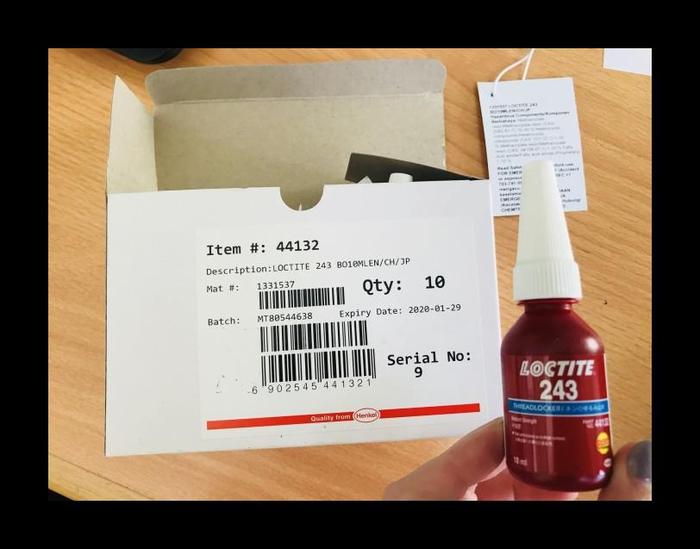 Gambar MEWAH! LEM BAUT 243/ THREADLOCKER 243 / LOCTITE 243 - 10ML MEWAH! dari besitumpul undefined Tokopedia