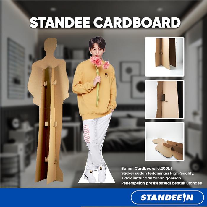 Gambar Standee Jungkook BTS Human Standee Figure Jungkook KPOP - Cardboard dari Standeein undefined Tokopedia