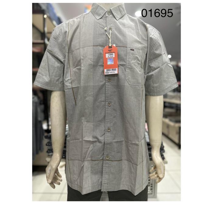 Gambar KEMEJA CARDINAL ORIGINAL LENGAN PENDEK(HARGA PROMO) - 01695, XXL dari Family Jaya Fashion undefined Tokopedia
