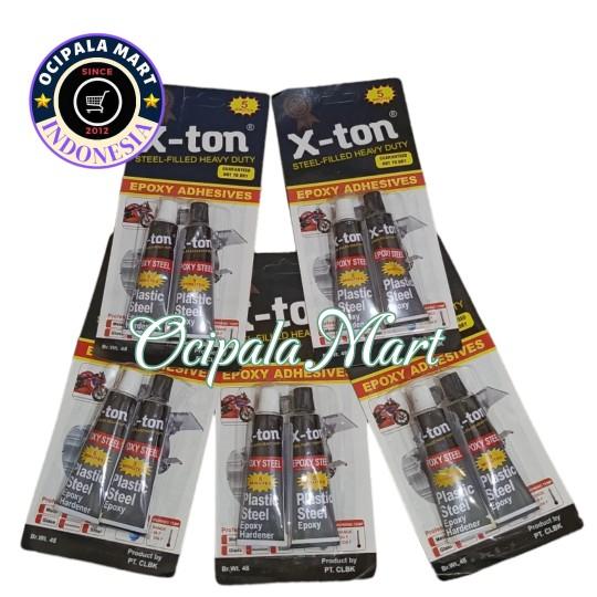 Gambar Lem Epoxy / Lem Besi 5 Menit / Lem Campur - X-TON dari Ocipala Mart undefined Tokopedia