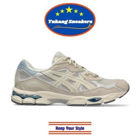 Gambar Sepatu Sneakers Unisex Asics Gel Nyc Smoke Grey Listiiatoko - 41 dari Tokotojak566 undefined Tokopedia