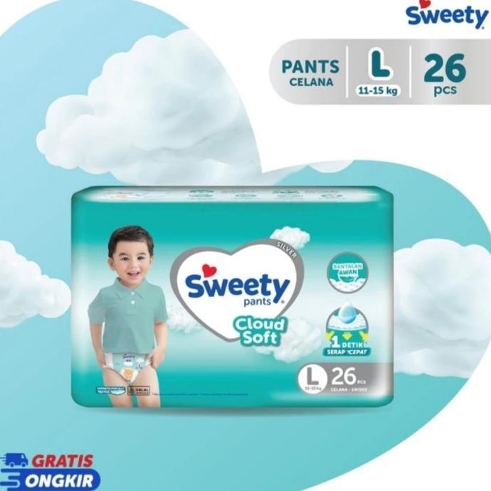 Gambar Sweety Silver Pants NB-S 40 M 28 L 26 XL 24 - L 26 dari Rizhan-1 undefined Tokopedia