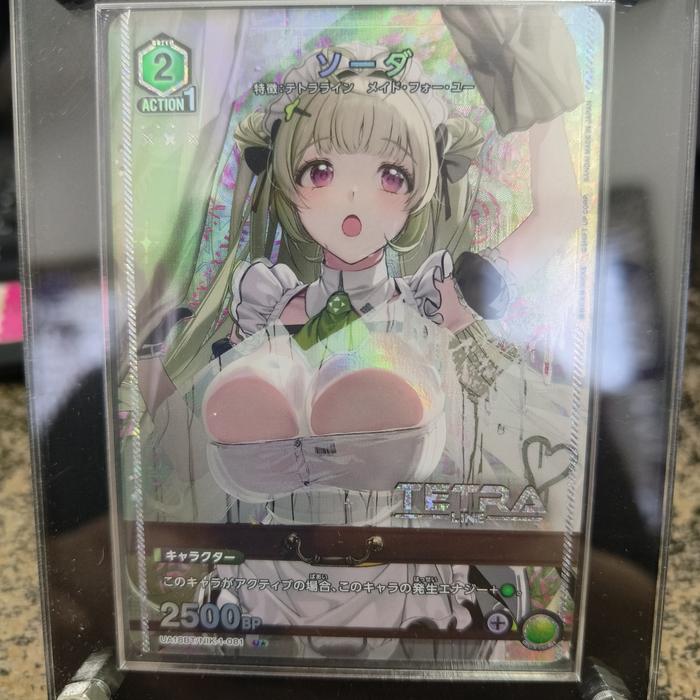 Gambar Bandai Union Arena TCG Nikke Goddess of Victory Tetra Soda Parallel dari Mystogan Karasu Shoppu undefined Tokopedia
