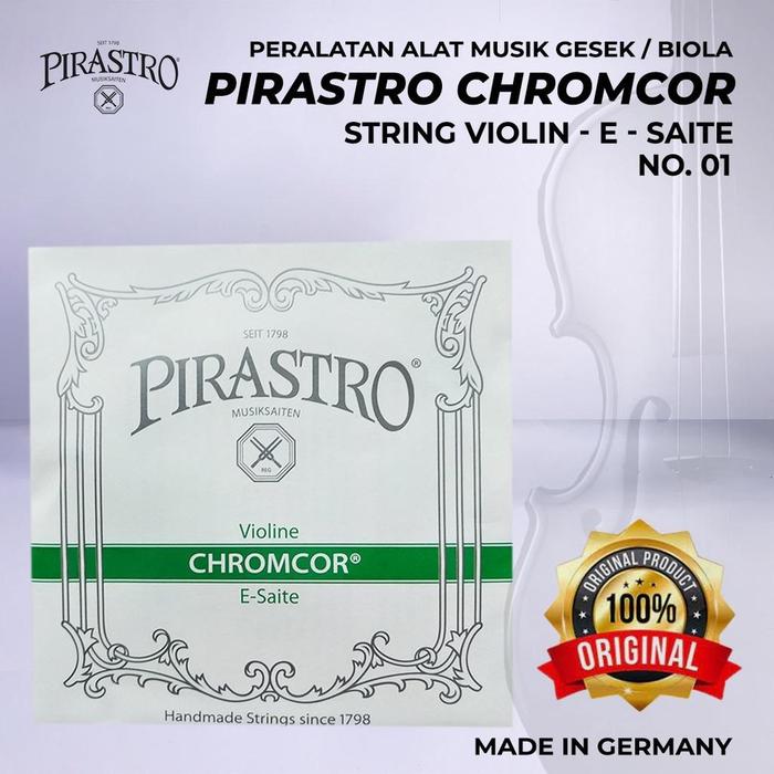 Gambar Senar Biola Violin Pirastro Chromcor E No 1 Original dari Juan Mahardika Store undefined Tokopedia