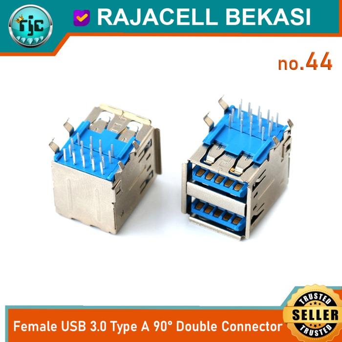 Gambar Konektor Soket USB Female type A USB 2.0 3.0 Socket Connector Port - No 44 dari Arduino Store undefined Tokopedia