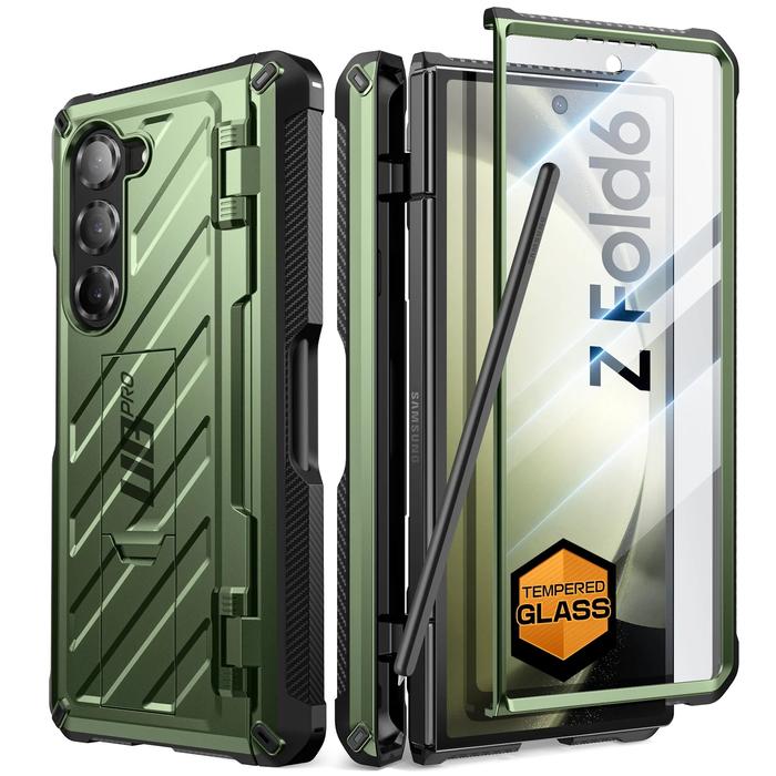 Gambar Case Samsung Z FOLD 6 Supcase UB PRO Casing Z FOLD 6 - Green dari HW Store Jakarta undefined Tokopedia