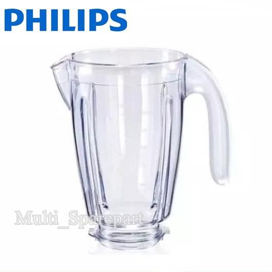 Gambar Gelas Blender PHILIPS 2 Liter Mika & Kaca HR 2115/HR 2116/HR 2061/HR 2070 - Mika 2 Liter dari Murah Krian undefined Tokopedia