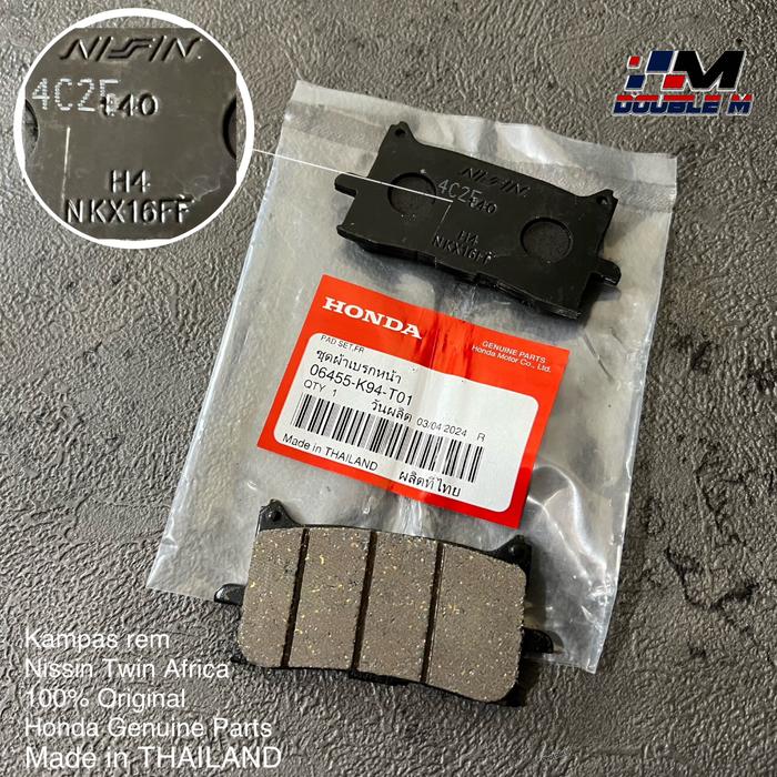 Gambar Kaliper Nissin 4P Twin Africa Pitch 100mm Original Honda Thailand - Kampas dari Double M Motoparts undefined Tokopedia