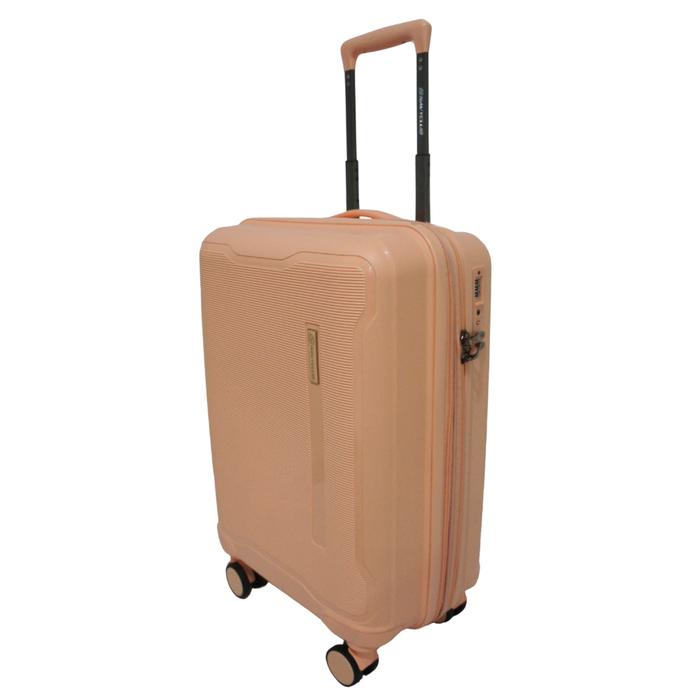 Gambar Navy Club Aulus Koper Hardcase - Fiber PP 4 Roda Putar TSA Lock - Size 20 Inch - Merah Muda dari Navy Club undefined Tokopedia