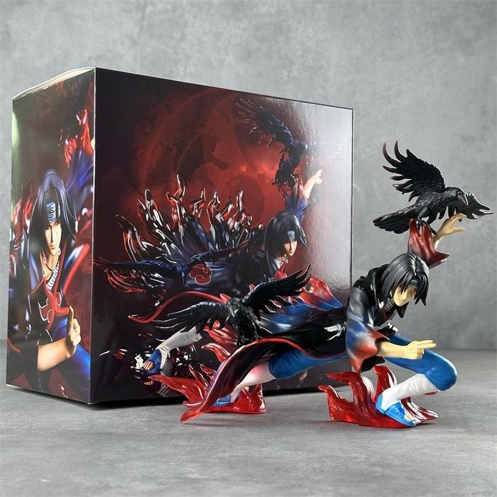 Gambar Action Figure Uchiha Itachi Akatsuki Resin - Itachi 18Cm dari Marcelibonk Oshop undefined Tokopedia