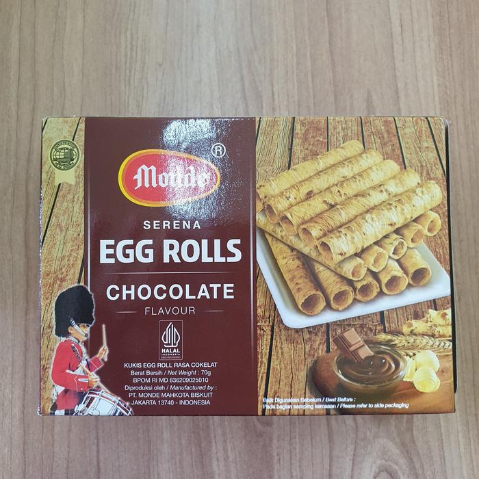 Gambar Monde Egg Rolls Chocolate 70g dari Tokoomayperintis undefined Tokopedia