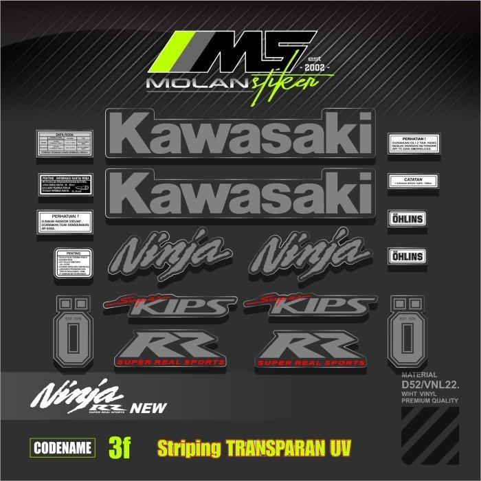 Gambar Sticker Striping Variasi Transparan Uv Hologram Ninja Rr New 150 2Tak Sticker Set Perhatian Ninja Rr New Sticker Set Rangka Ninja Rr  New Superkips Sticker Set Body Ninja Rr New SE Decal Transparan Ninja Rr New Striping Lis Transparan Ninja Rr New LE - C dari MOLAN Stikerr undefined Tokopedia