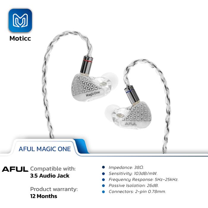 AFUL MagicOne リケーブル可能イヤホン AFUL MagicOne(4.4mm AFUL MagicOne リケーブル可能イヤホン AFUL MagicOne(4.4mm