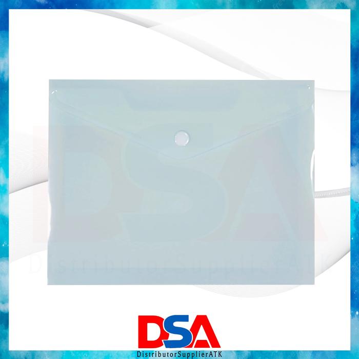 Gambar MAP KANCING A5 PUNGGUNG PASTEL MAP KANCING A5 MAP DOKUMEN FILE MAP PLASTIK - Biru Muda dari DistributorSupplier ATK undefined Tokopedia