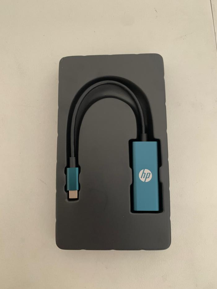 Gambar USB Type C to LAN RJ45 Ethernet Adapter HP 1000Mbps Original Terbaru - Model 1 dari Akuse undefined Tokopedia