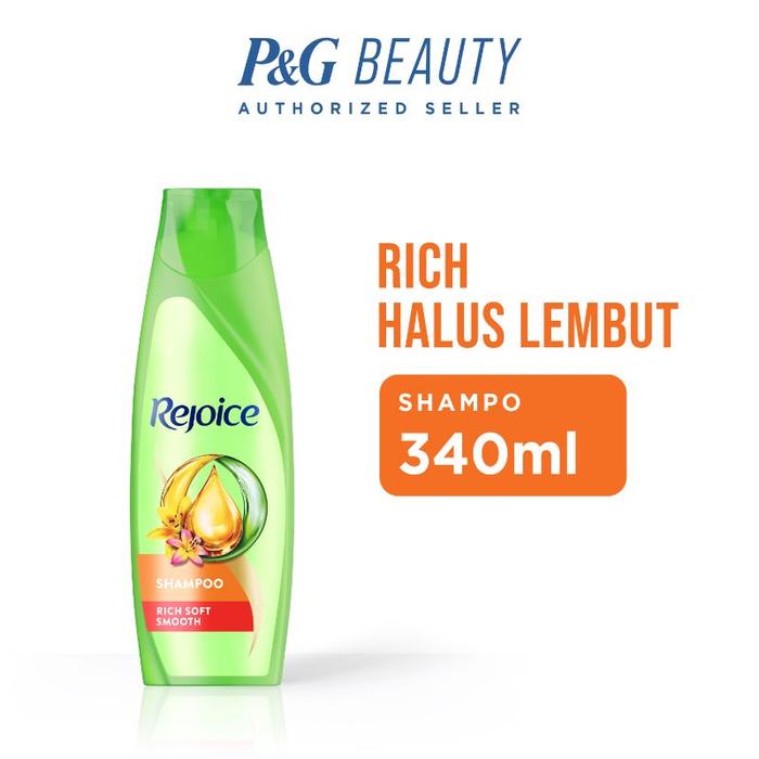 Gambar Shampo Rejoice Botol 340ml - Halus Lembut dari Langit Grosir_NEW undefined Tokopedia