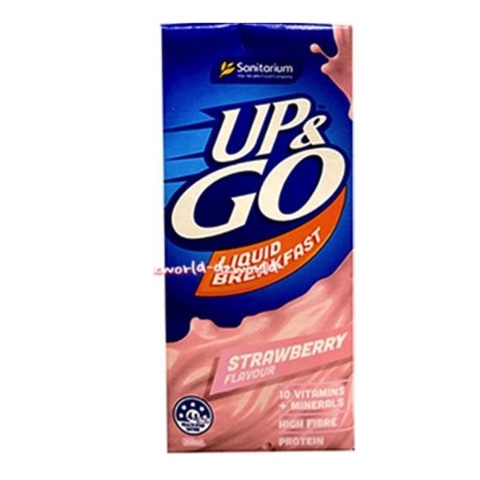Gambar Up & Go Liquid Breakfast 350ml Vila Ice Favour Minuman Susu Rasa Es Vanila Sanitarium Up and go Upgo Up go Up&Go - 3 dari FiroStore23 undefined Tokopedia