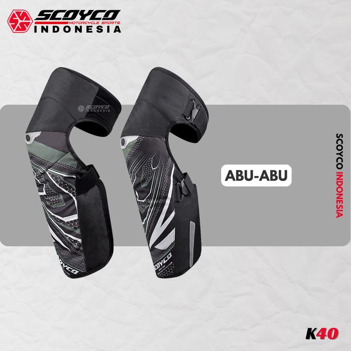 Gambar Protektor Lutut Touring Anti Angin Hangat Knee Protector Dekker Musim Dingin Scoyco K40 - Abu-abu, L dari MotoGallery.ID undefined Tokopedia
