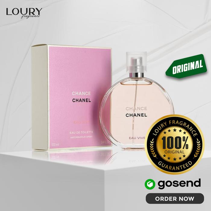 Authentic Perfume Chance Eau Vive Edt 100 Ml For Women