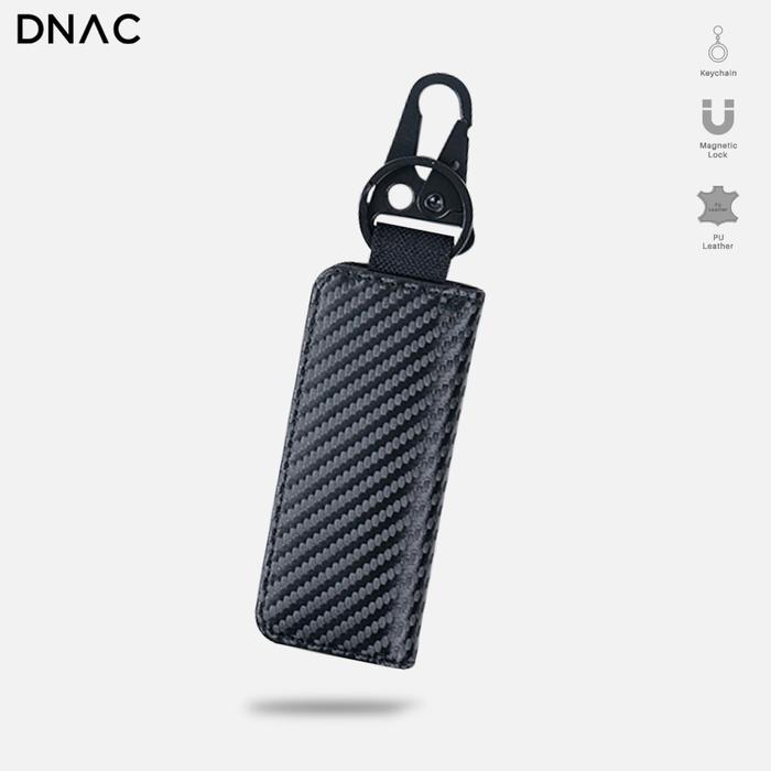 Gambar DNAC Key Case Leather -Dompet STNK Kunci Mobil dan Motor - Carbon Black dari DNAC undefined Tokopedia
