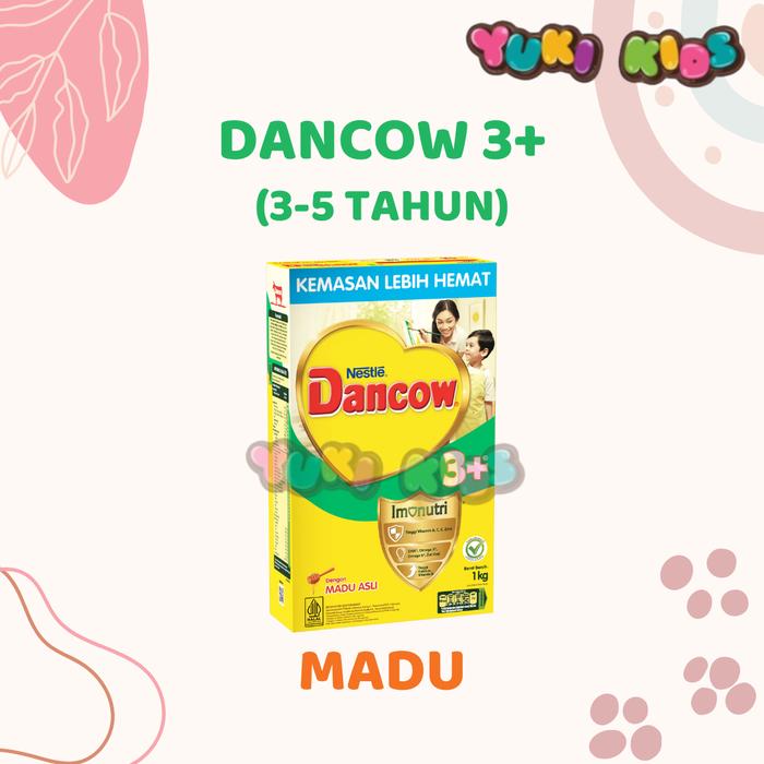 Gambar Dancow 3+ 1kg (3-5 Tahun) - Madu dari YUKI KIDS 16 undefined Tokopedia