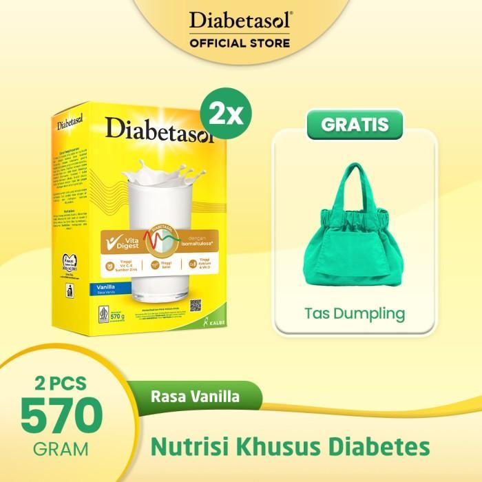 Gambar Buy 2 Susu Diabetasol 570G Free Tas Dumpling Terbaru Promo - Cappucino dari ,MILKSHOP undefined Tokopedia
