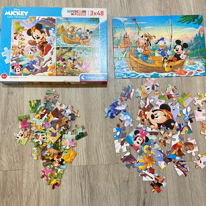 Jual Puzzle Disney Clementoni Anak Winnie The Pooh-Mickey Mouse