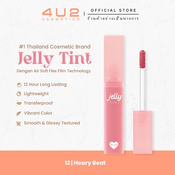 Gambar 4U2 - Jelly Tint #12 Heart Beat dari 4U2 Official Indonesia undefined Tokopedia