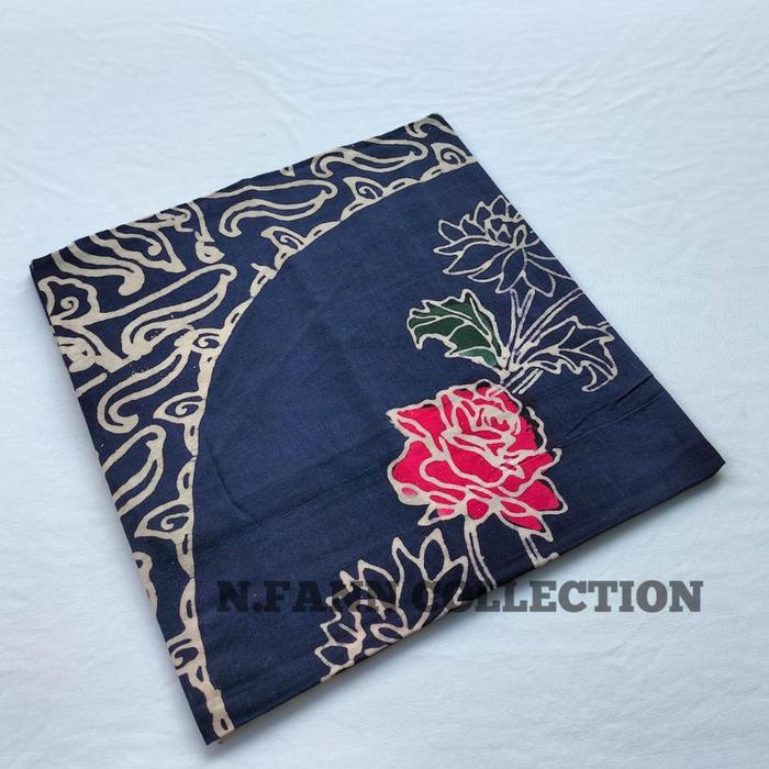 Gambar TAPLAK MEJA KAIN BATIK MURAH| SOUVENIR MEJA TAMU/MEJA MAKAN - Biru tua dari Tooffa store undefined Tokopedia