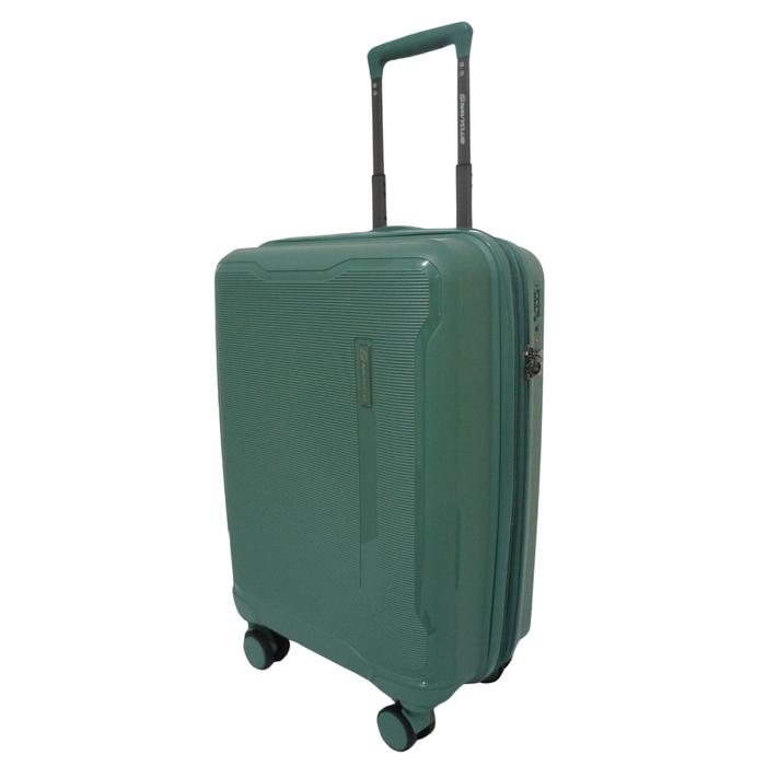 Gambar Navy Club Aulus Koper Hardcase - Fiber PP 4 Roda Putar TSA Lock - Size 20 Inch - Hijau dari Navy Club undefined Tokopedia