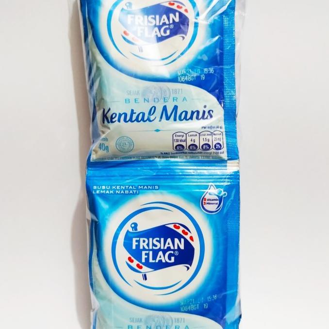 Gambar Frisian Flag Susu Bendera 6Sachet/pak - kental manis dari achulshop undefined Tokopedia