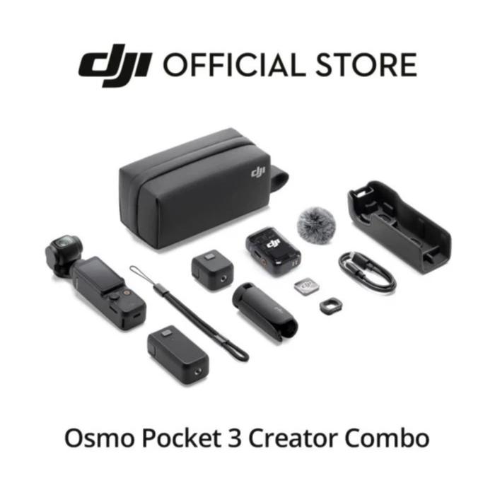 Gambar DJI Osmo Pocket 3 Resmi TAM Official Creator Combo - Creator Combo dari Honeycomb. undefined Tokopedia
