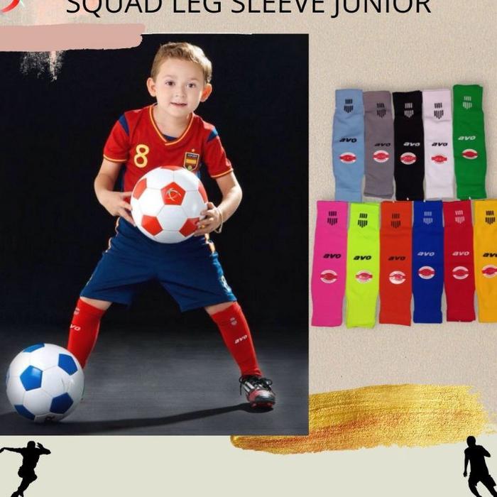 Gambar Super Irit Kaos Kaki Sambung Bola Futsal Anak Squad Football Leg Sleev - Hitam dari Darra Olshop87 undefined Tokopedia