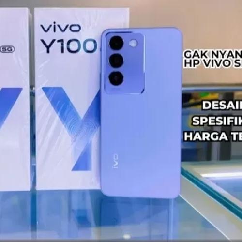 Gambar vivo y100 5G NFC 8+256 GB super amoled kamera 50 mp garansi resmi - y100 8+256 ungu dari gudang phoncell undefined Tokopedia