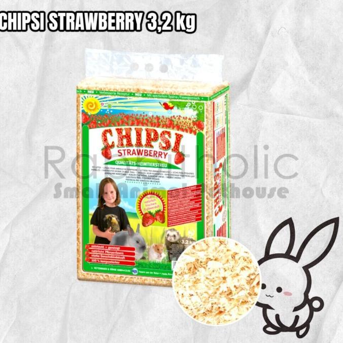Gambar Chipsi Strawberry Small Animal Bedding 3,2Kg / Serbuk Kayu dari Cahaya_mewah undefined Tokopedia