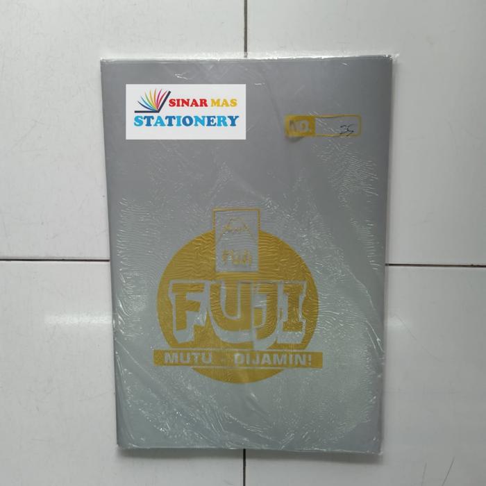 Gambar Kertas Cover Jilid Foil Fuji Sakura / Kertas Fuji Spotlight Foil dan Laminating - 025 Abu Silver dari Sinar Mas Stationery ATK undefined Tokopedia
