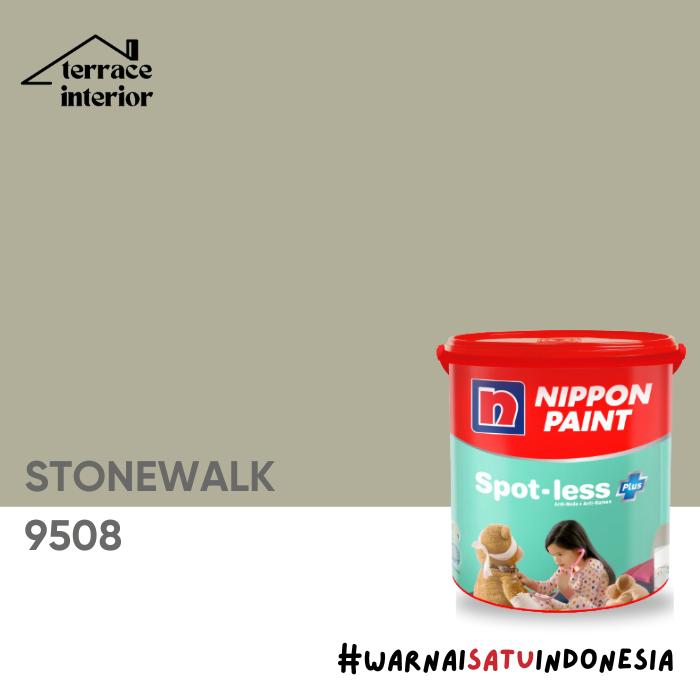 Gambar Cat Tembok Spotless Plus Nippon Paint Interior Warna Kuning 2.5 Liter - STONEWALK dari Terrace Interior undefined Tokopedia